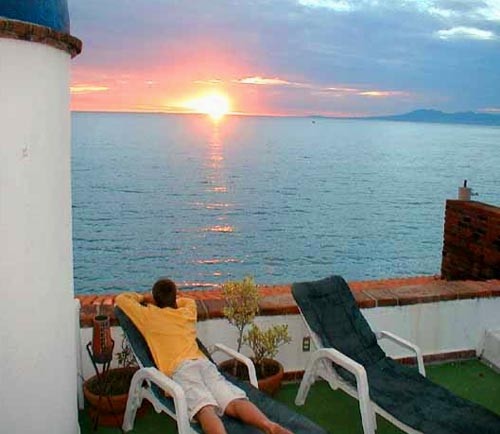 puerto vallarta penthouse condo PB-72 sunset